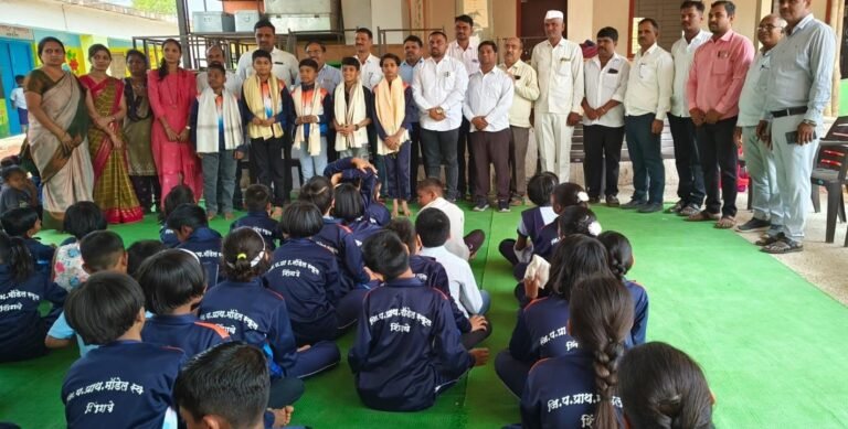 मॉडेल स्कूल शिंगवे ( पारगाव ) शाळेचे पाच विद्यार्थी नवोदय प्रवेश पात्र